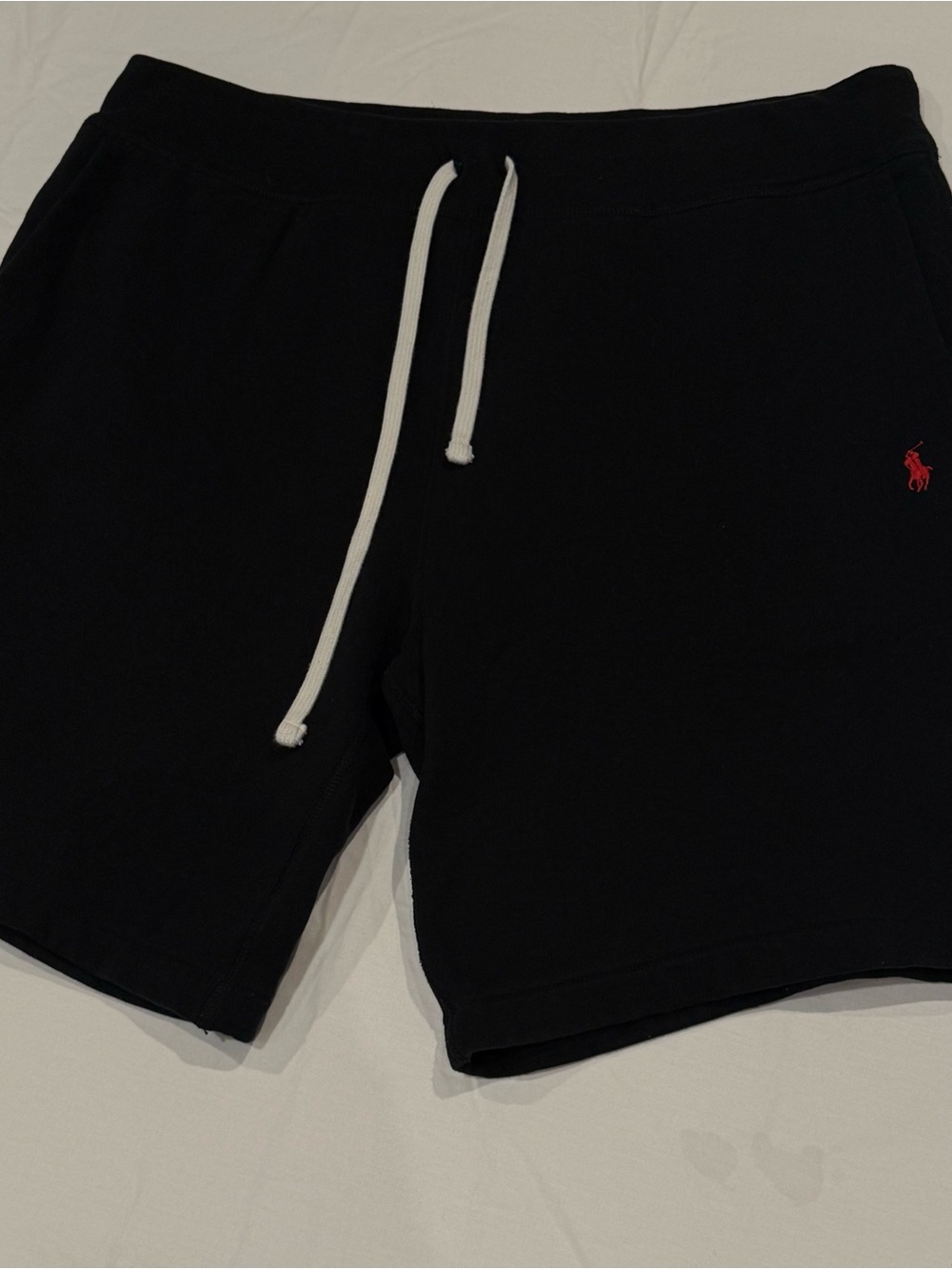 Polo Ralph Lauren Sweat Shorts Mens XXL Black Fleece Sweat Gym Casual
